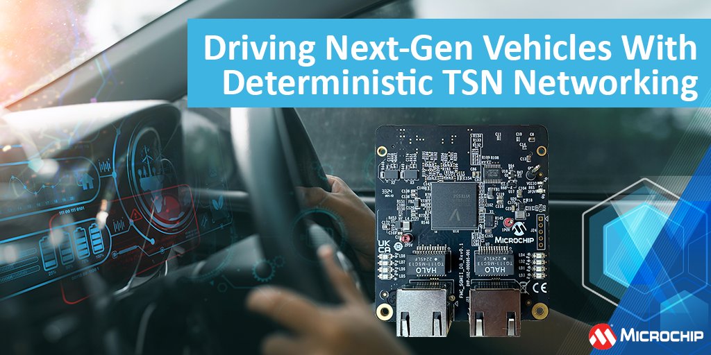 MicrochipTech's tweet image. Microchip TSN delivers real-time data flow, mixed-traffic support and robust interoperability—perfect for applications in robotics, healthcare and intelligent transport. mchp.us/3UwSFtk #TSN #EmbeddedSystems #MedTech #Microchip