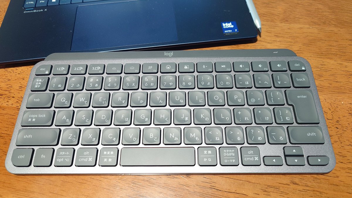 excelvba_diary's tweet image. ロジクール MX Keys Mini
今届いて、早速、使い始めている。これは良さそうな感じ。