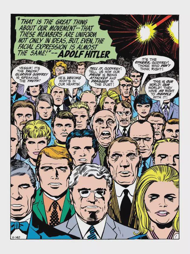 comicskirby's tweet image. Jack Kirby: notable centrist