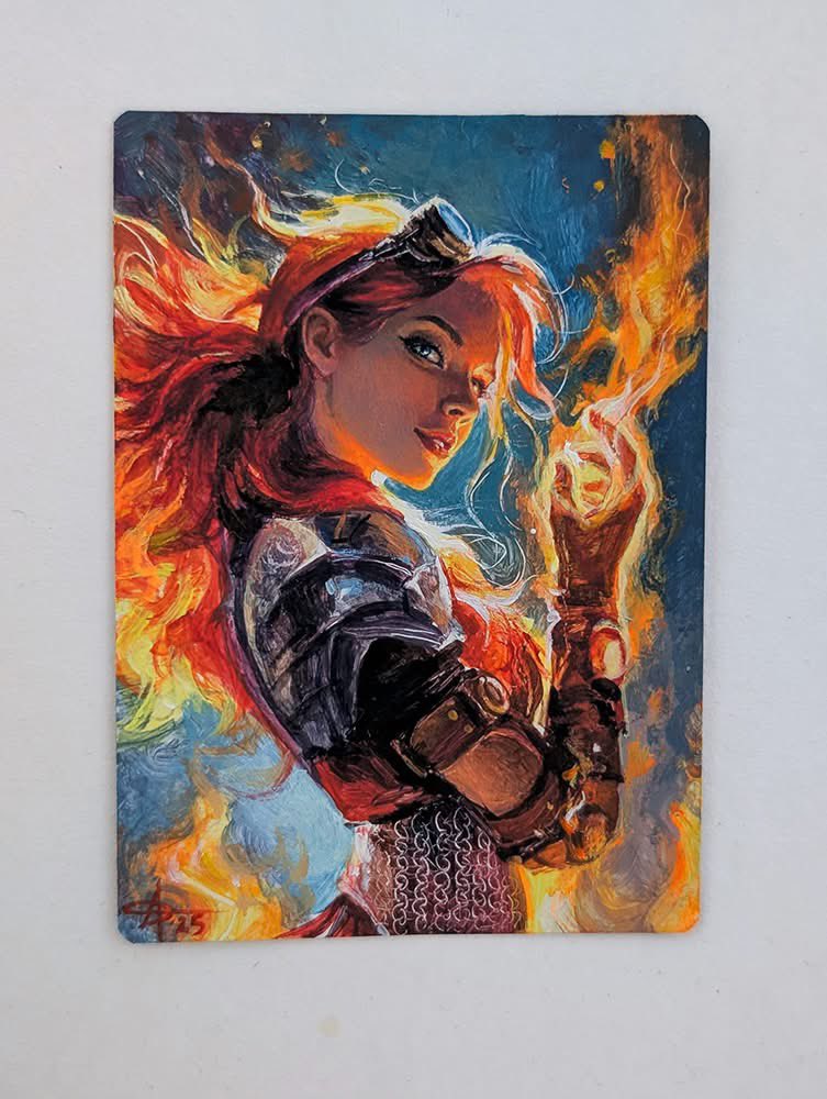 Alexander Deruchenko先生のアーティストプルーフについて東京MTG用に1