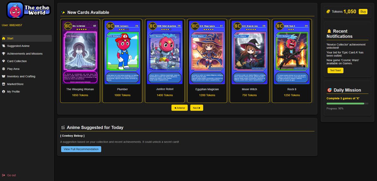 The official documentation on our core development is live! The NFT Marketplace and User Dashboard development phase has officially kicked off
theocho.world/t8w/articulos.…

#TheOchoWorld #T8W #NFTMarketplace #Roadmap #Airdrops