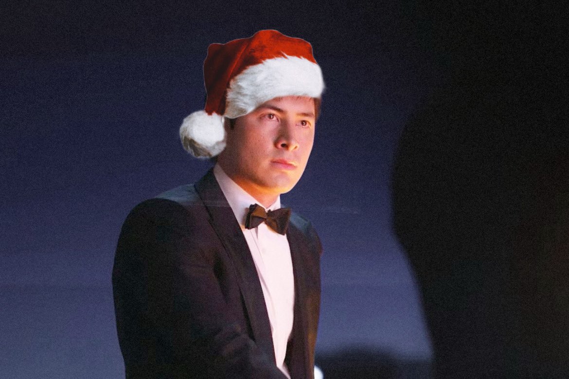 I actually cackled making this happy holidays everyone