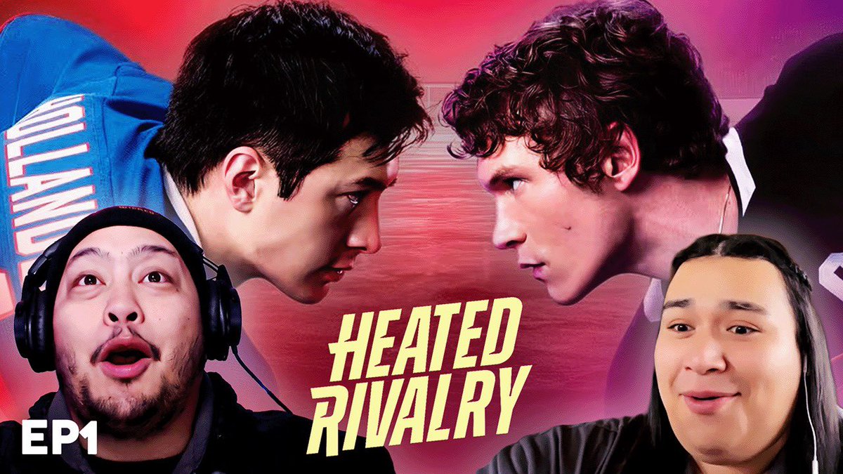 Our reaction highlights for episode 1 of “Heated Rivalry” are up NOW on YouTube! 
youtu.be/EcNAAzL9R_o?si…
_
#HeatedRivalry #HeatedRivalryEP1 #HudsonWilliams #HudCon #hollanov #shanehollander