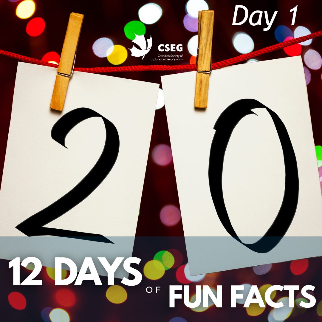 Kicking off 12 Days of Fun Facts, we're proud of the tenure of our members!

From a recent survey, 57% of those who engaged with our research have been a CSEG member for 20 years, or more!

#12DaysofChristmas #geophysics #cseg