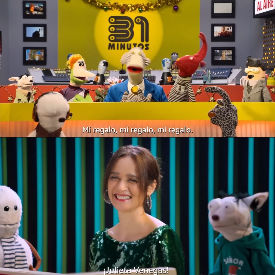 BEATSESSIONS1's tweet image. Ya está disponible la película navideña ''Calurosa Navidad" de 31 Minutos que cuenta con la actuación especial de nuestra querida Julieta Venegas.