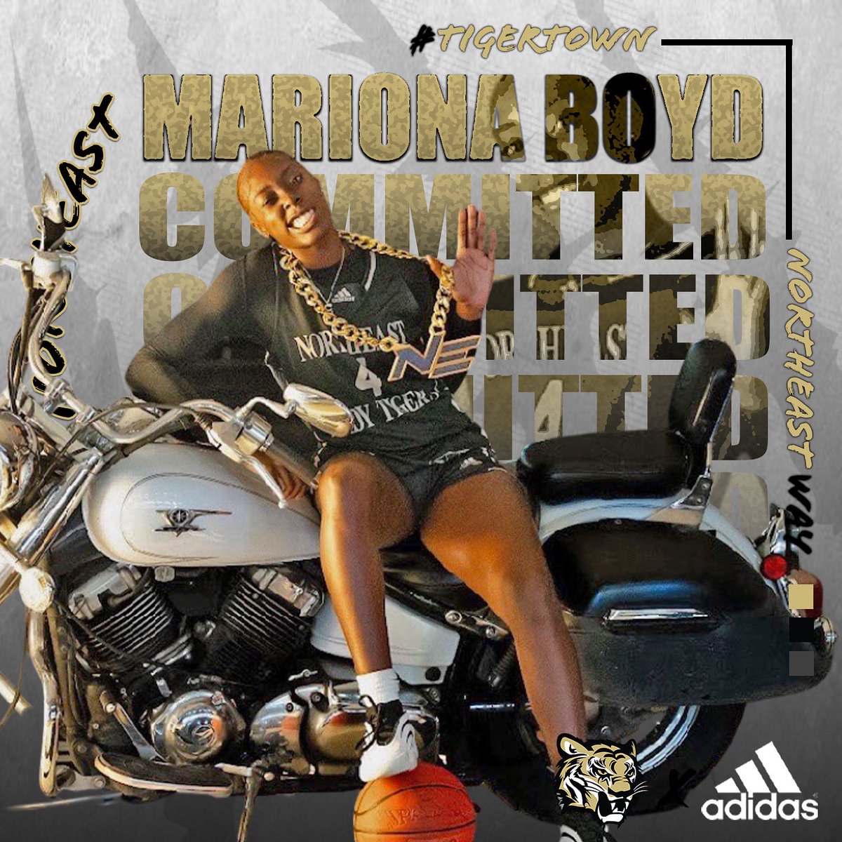 MarionaBoyd04's tweet image. 🖤ALL ROADS LEAD TO TIGERTOWN!💛🐯 
@LoftonT24 
@NEMCCWBB 
#COMMITTED