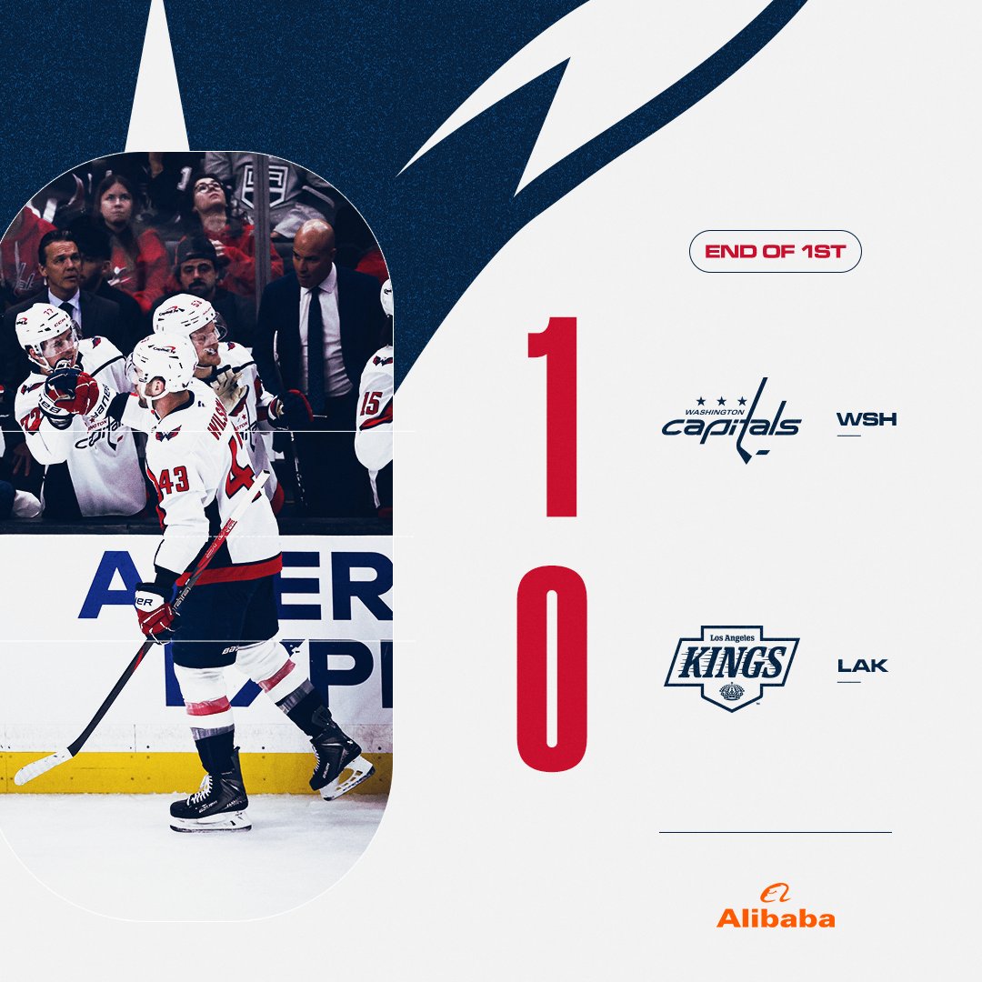 Capitals's tweet image. Up 1 after 1

#CapsKings | @AlibabaGroup