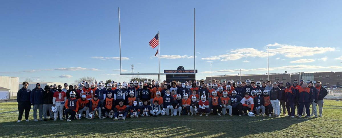 Oswego_Football's tweet image. 2025 Panther Football!!  

Wednesday:
IHSA 8A STATE CHAMPIONSHIP 
Kickoff: 6:00pm
📍NIU
Day: 180