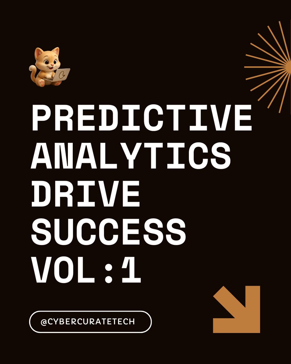 CyberCurateTech's tweet image. 🚀 Predictive AnalyticsMarketing  Vol 1

Go PROACTIVE  , FORECAST moves with laser precision 🔮⏰

Skyrocket conversions 📈
Predict the future → WIN it 💡

Vol 2 drops soon⚡️

#PredictiveAnalytics #DataDriven #MarketingStrategy #GrowthHacking #CyberCurateTech