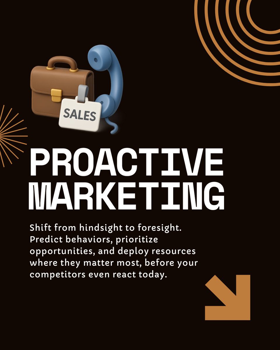 CyberCurateTech's tweet image. 🚀 Predictive AnalyticsMarketing  Vol 1

Go PROACTIVE  , FORECAST moves with laser precision 🔮⏰

Skyrocket conversions 📈
Predict the future → WIN it 💡

Vol 2 drops soon⚡️

#PredictiveAnalytics #DataDriven #MarketingStrategy #GrowthHacking #CyberCurateTech