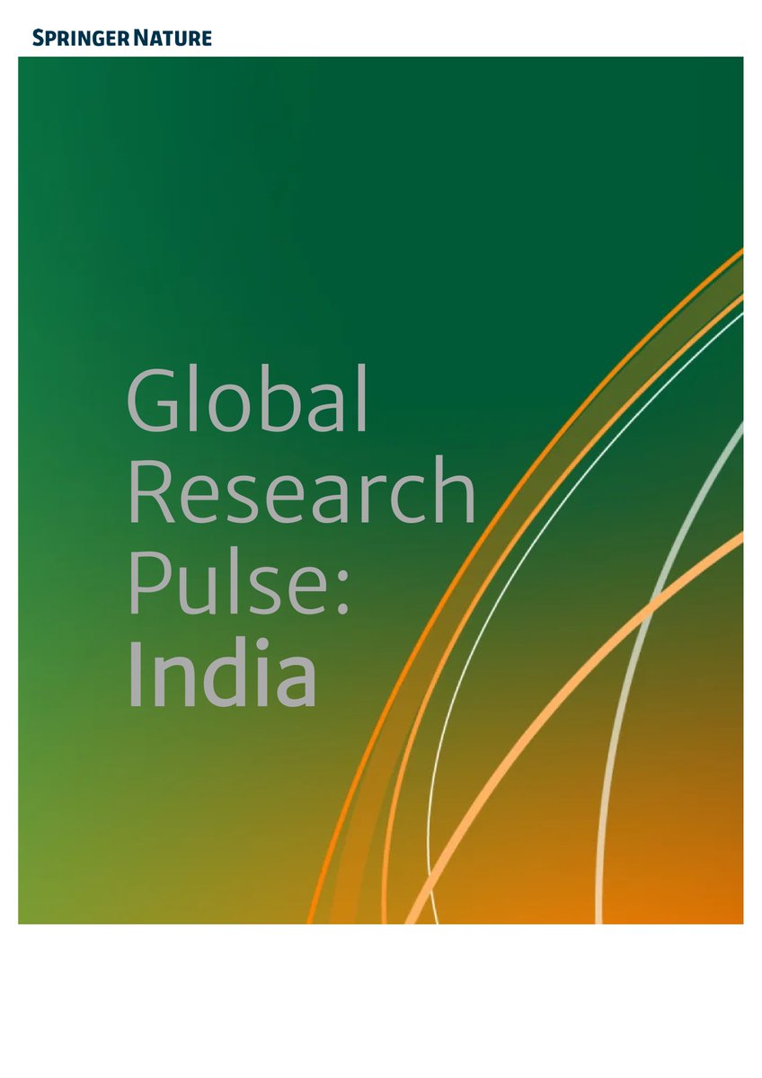 DrJitendraSingh's tweet image. This Article in “Springer Nature” is an evidence based reflection of India’s recent ascent in global arena….

Read:
stories.springernature.com/global-researc…