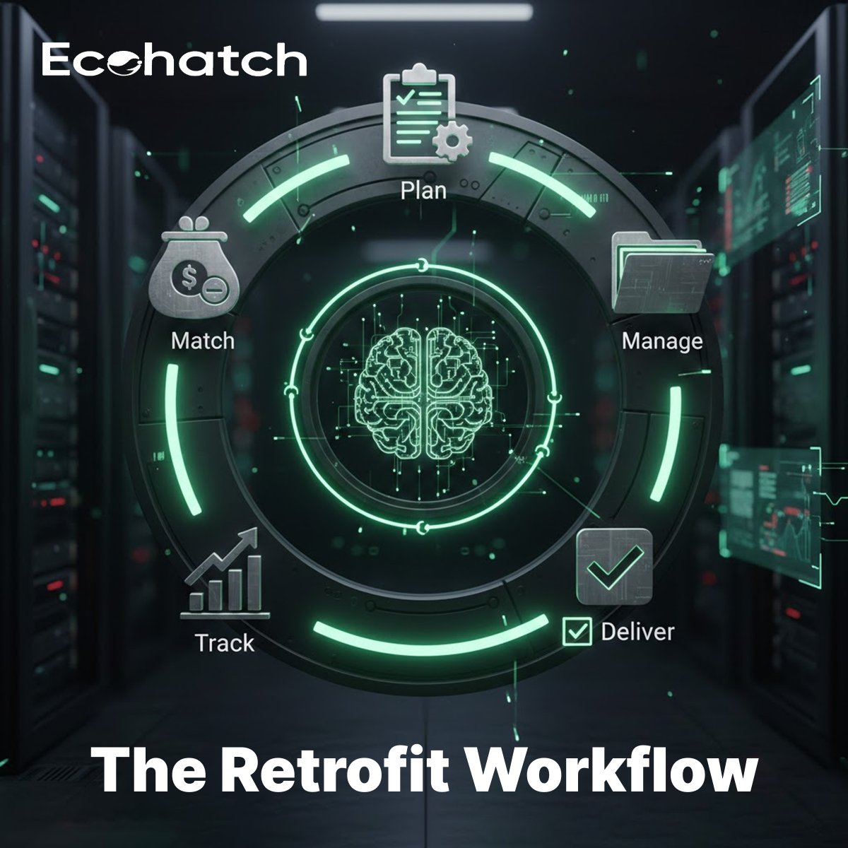 EcohatchInc's tweet image. EcoHatch centralizes every task — one platform for all retrofit operations.
#WorkflowAutomation #EnergySmart #GreenBuildingTools #RetrofitMadeEasy #EcoHatch
