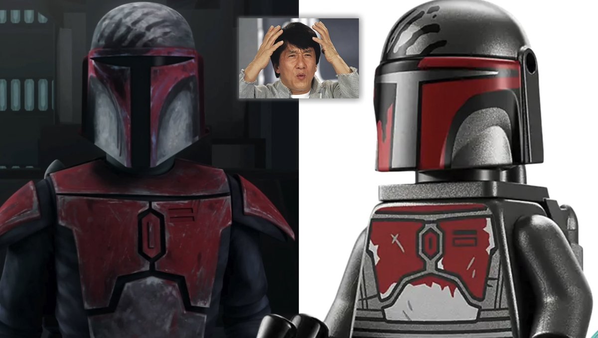 Every Mandalorian Minifigure for 25 years has had the correct visor color. Incredible stuff. What a shame.