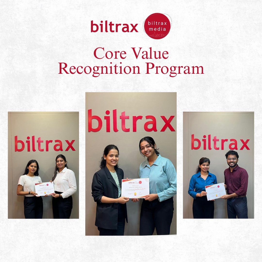 Biltrax_Media's tweet image. 🌟 Celebrating Our Core Value Champions – November 2025! 🌟
 
Congratulations to our champions! Your dedication not only reflects excellence in performance but also strengthens the foundation for the future we are striving to build together.

#CoreValues #TeamExcellence #Biltrax