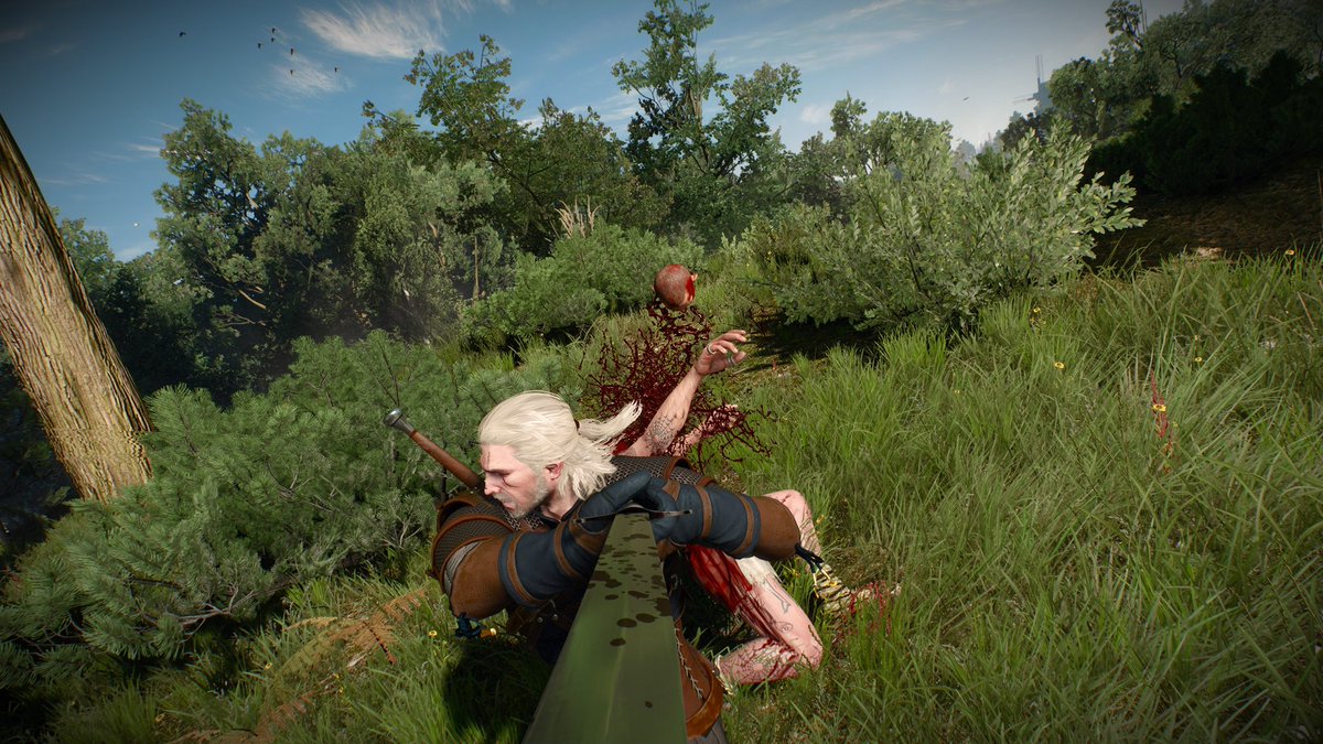 MochaMassiah's tweet image. Thanks to an X account’s widdle video of Witcher 3 and eluding to another playthrough, I’ve started a new one!

This is Geralt’s last hurrah with me and hopefully my most fullest playthrough before The Witcher IV.

Cheers my good man! 🍻 #Witcher3 #PS5

And now, screenshots…