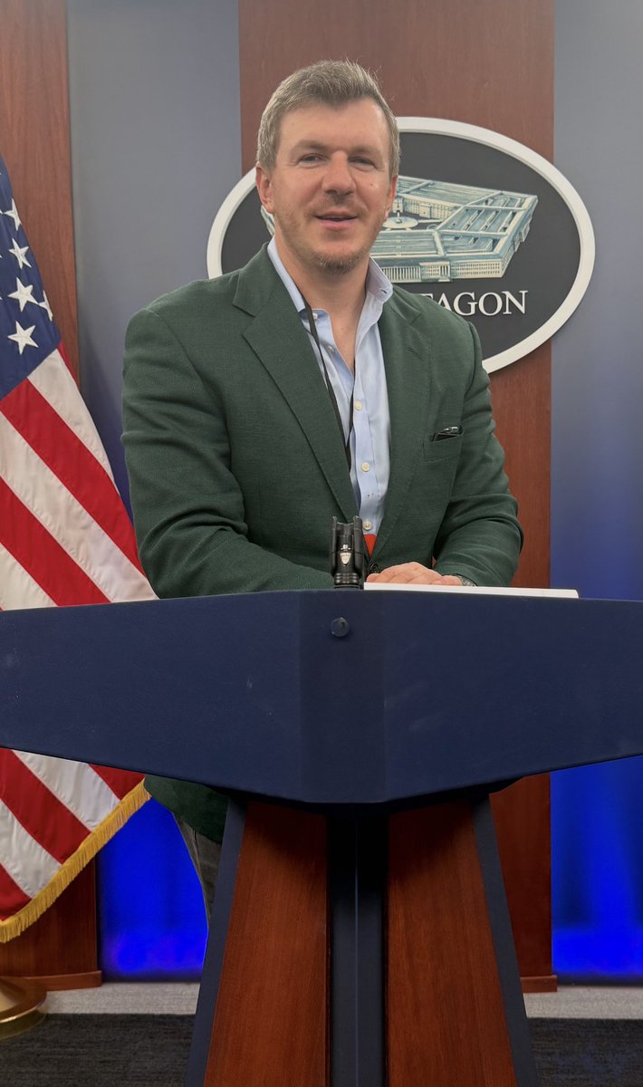 JamesOKeefeIII's tweet image. We got press credentials to be in the  Pentagon today. 

The legacy media is enraged about this. But they have gaslit me, defamed me, and accused me of what they are guilty of themselves, for almost two decades. Most of them are not journalists in any real sense, they’re part of…