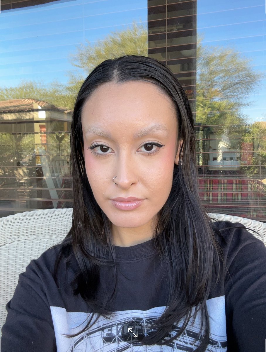 bleached my brows and i feel so alive