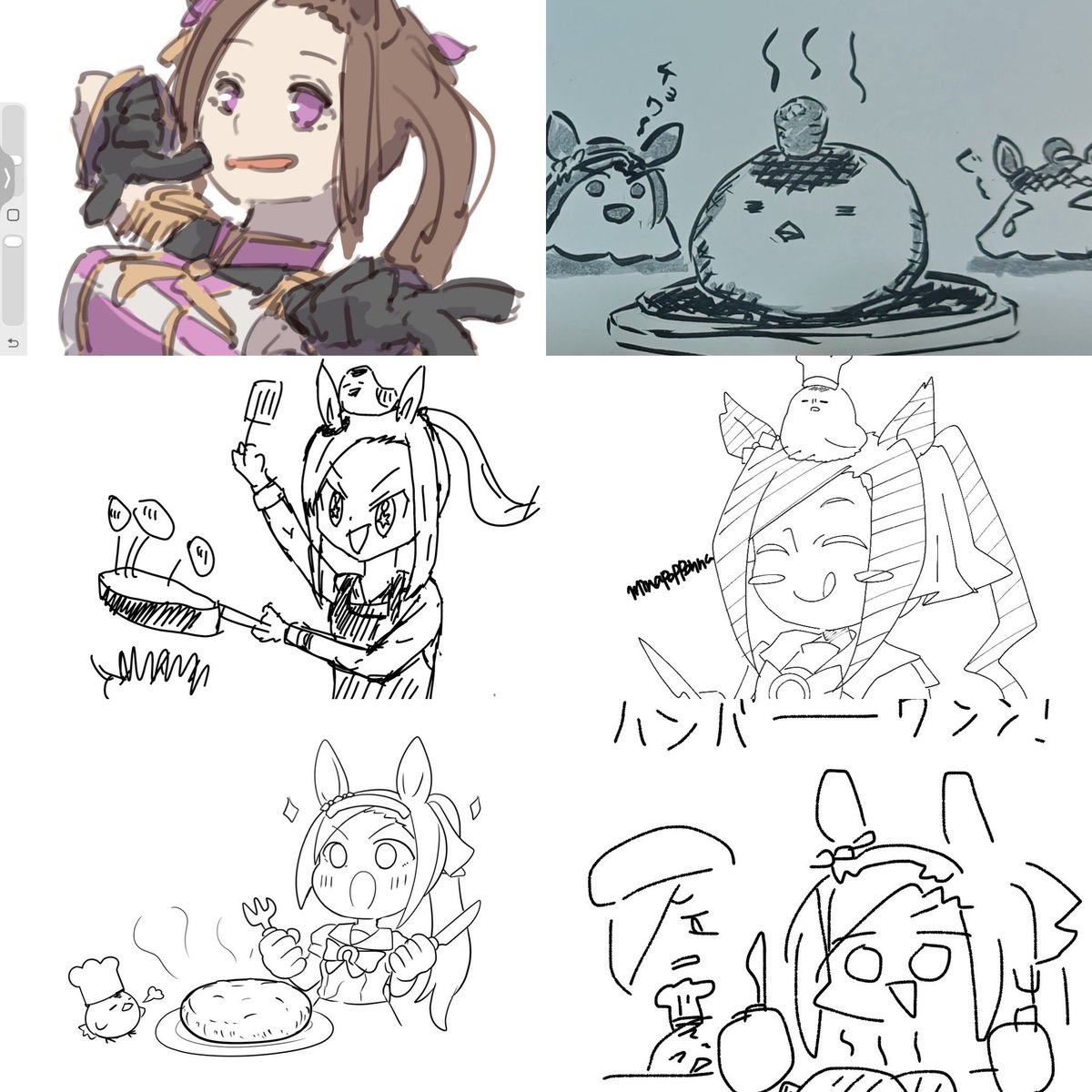 ハンバーグを料理しながらスペースを開くだけで、ハンバーグと推しのイラストをいただきながらバズる一般人なのです。

(イラストお送りいただいた方々、ありがとうございました!🥲

また描いてね) 