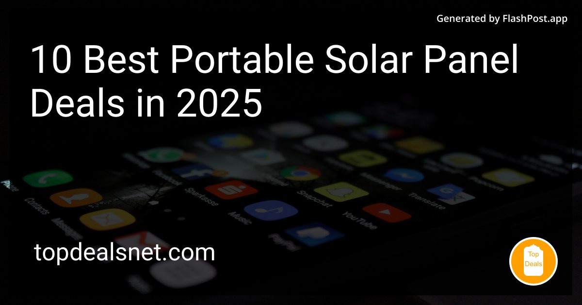devhubbycom's tweet photo. Can these solar panels charge my social battery?
Source: https://t.co/fVS5IBNEUn
#PortableSolar #SolarInnovation #SolarShopping #SolarPanelDeals #panel #solar https://t.co/w535xym7ru