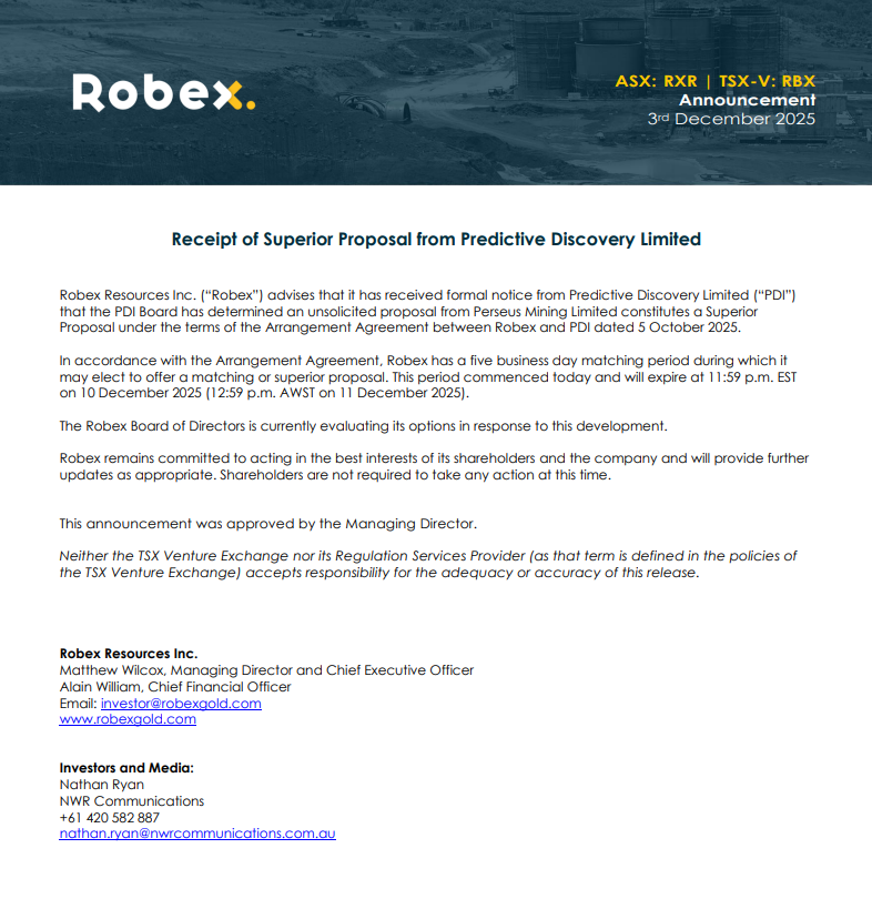 Robex Resources Inc tweet media