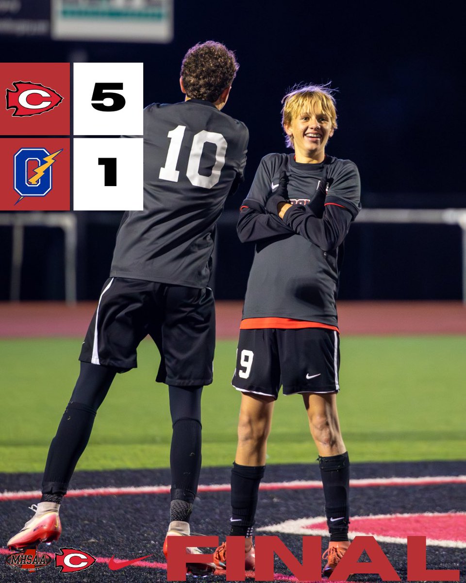 Four different Arrows score goals as Clinton romps past the Oxford Chargers, 5-1, in the MHSAA Region 2-7A opener tonight at Arrow Field.

Clinton improves to 5-0-2 and 1-0 in region play.

#asalways #GoArrows