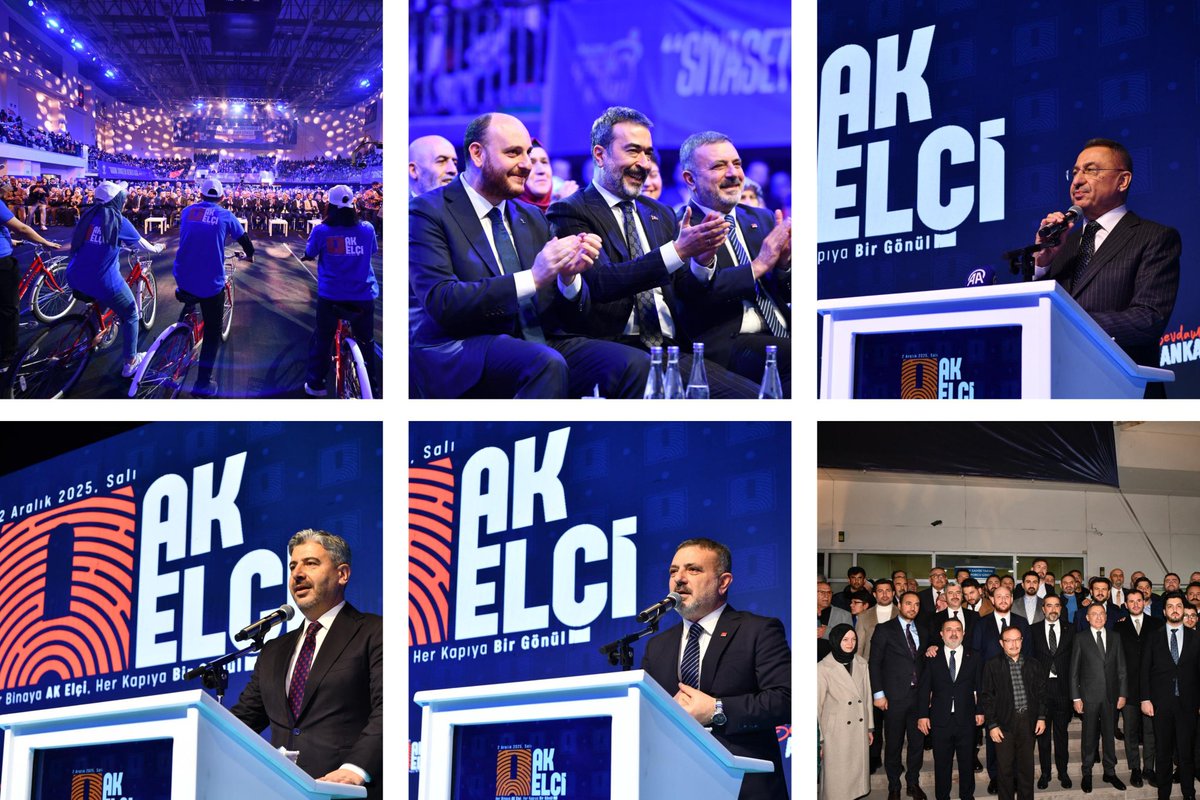 AK Parti Sincan İlçe Başkanlığımızın düzenlediği AK Elçi programına
Genel Başkan Yardımcımız
Yalova Milletvekilimiz
Sn. <a href="/abuyukgumus/">Ahmet Büyükgümüş</a>,
İl Başkanımız Sn. <a href="/hakanhanozcan/">Hakan Han ÖZCAN 🇹🇷</a>,
Önceki Dönem Cumhurbaşkanı Yardımcımız, Ankara Milletvekilimiz
Sn. <a href="/fuatoktay/">Fuat Oktay</a>,
Ankara Milletvekillerimiz
Sn.