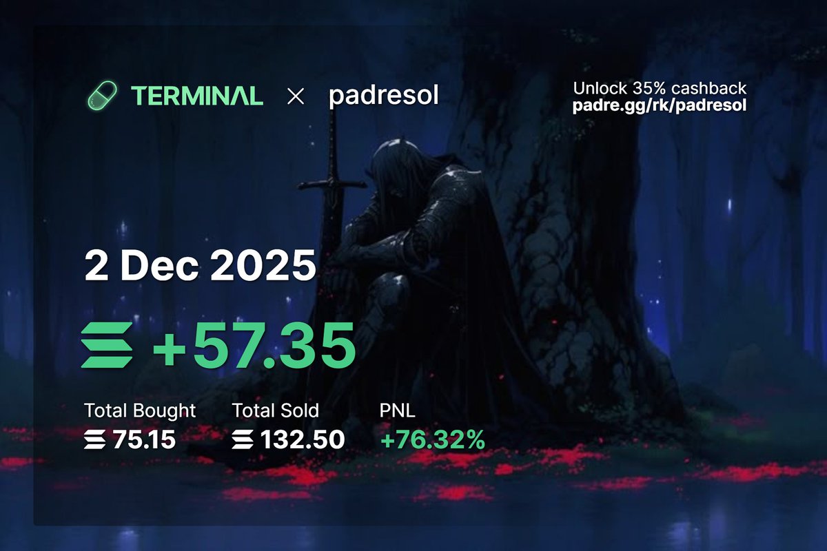 PadrePrints's tweet image. I'm doing my best to make more and more each day just give me time I will make a lot soon 

57 $SOL in a day isn't much to most of these traders out here but it is decent to me.... Just give me time I will improve