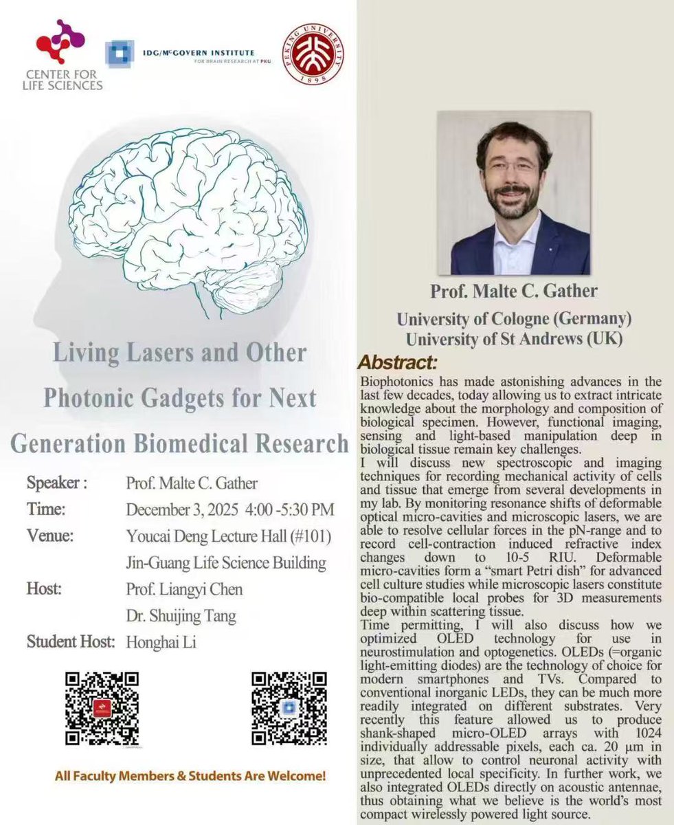 Orangeroad2017's tweet image. Look forward to learn from Malte his interesting photonic gadgets😀