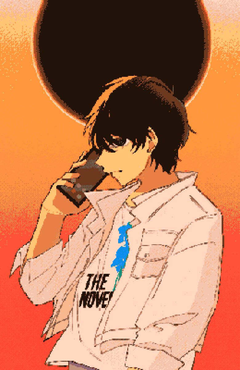 最近流行ってるドットをやってみたら味が出た気がする。