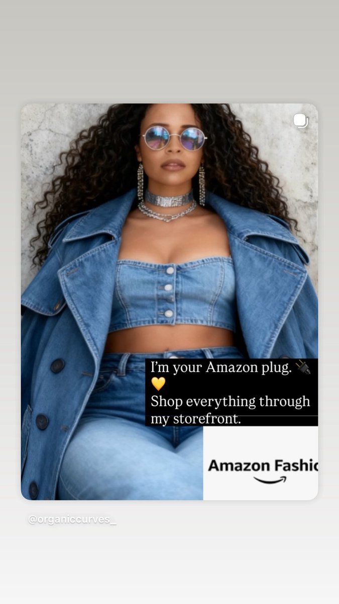 OrganicCurves's tweet image. Your new Amazon plug has entered the chat 🔌✨ From beauty to fashion to travel must-haves — I’ve got every deal you need. Worldwide shipping activated. Shop smarter, save bigger, glow harder.

🔥 
#AmazonPlug #AmazonDiscounts #AmazonFinds #AmazonStorefront #DailyDeals