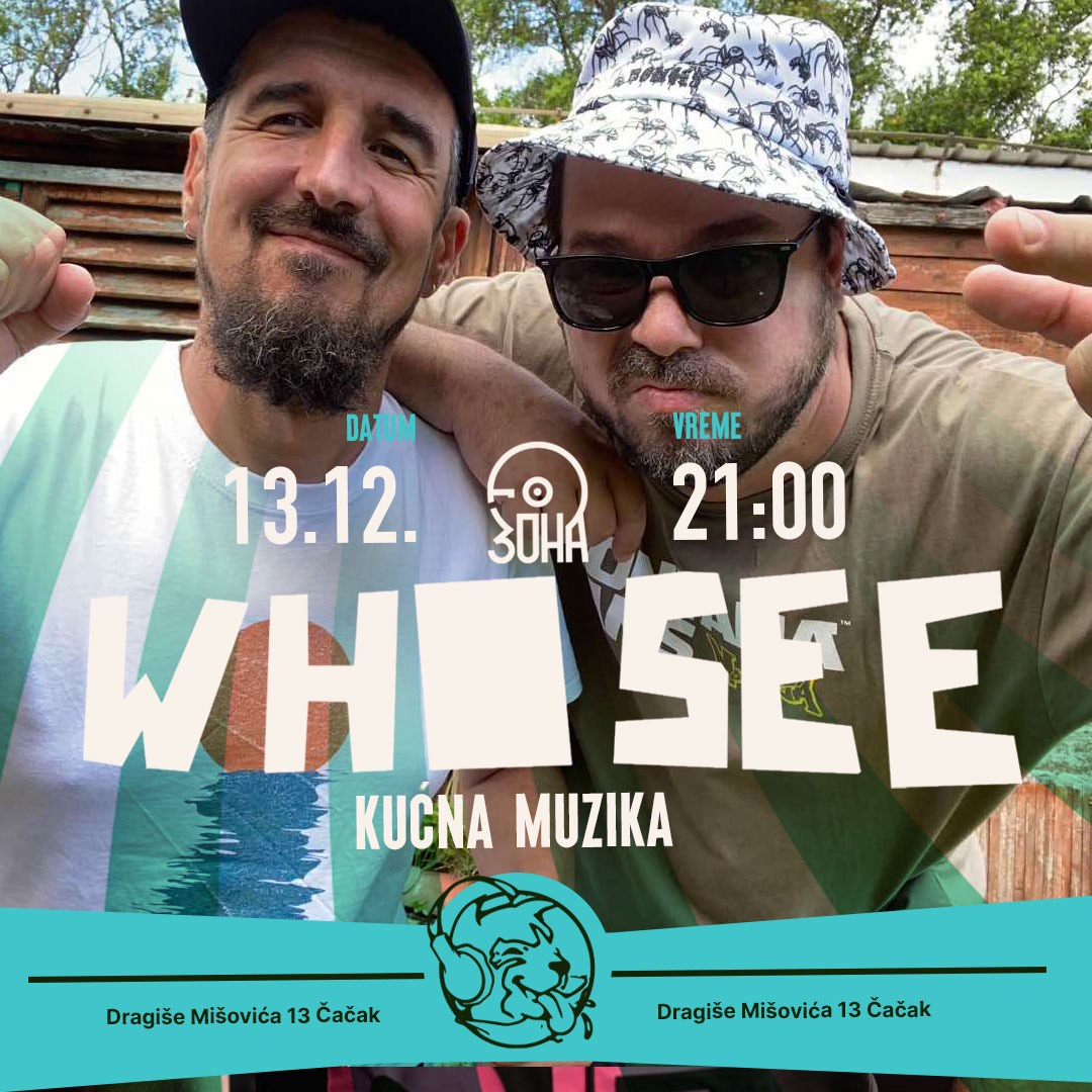 Jeste li spremni za <a href="/Who_See_Klapa/">Who See Klapa</a> ???
13.12.
At "zona9pub"
Start 21h
Za zagrevanje je zaduzeno dete hip-hop i rap zvuka, me, myself and I, KUCNA MUZIKA 😎
Cena karte: 1500 din.
Broj karata je ogranicen a ostalo ih je vrlo malo, zato obezbedite svoj ulaz na vreme.
