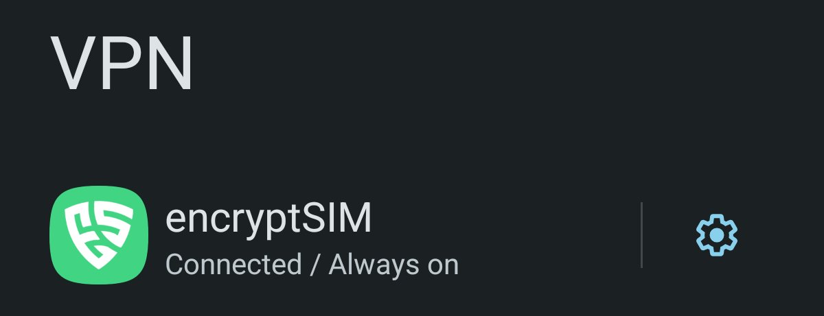 Hello <a href="/encryptSIM/">encryptSIM</a>, what's this? 😲

V3 looks to have hit the <a href="/solanamobile/">Seeker | Solana Mobile</a> App Store. 

Non KYC eSIMS + <a href="/SentinelP2P/">Sentinel</a> DVPN integration. 

The perfect way to claim back a piece of your privacy.