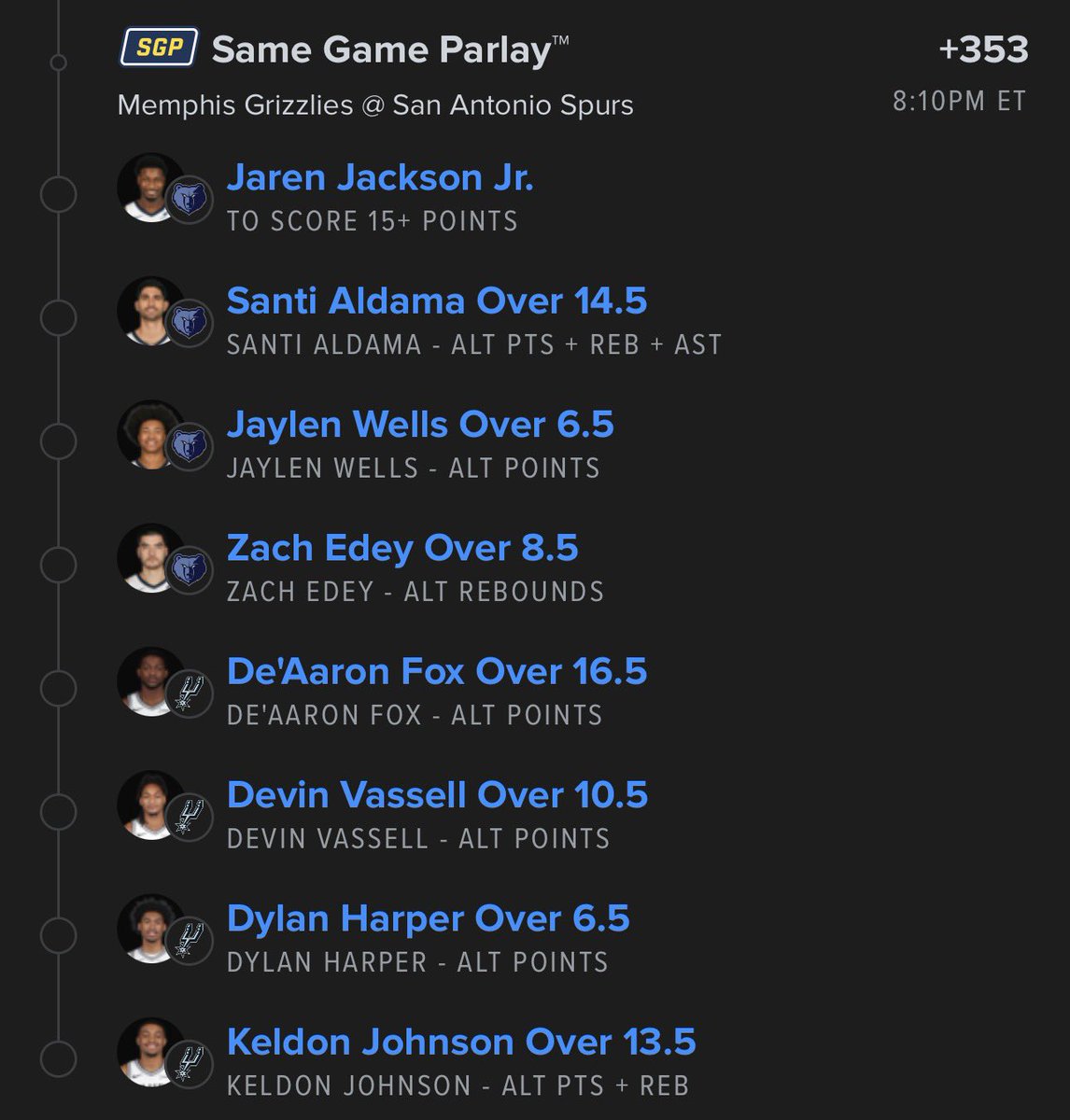 SmartStakePro's tweet photo. 🚨NBA Parlay🚨 https://t.co/KvImumD84K