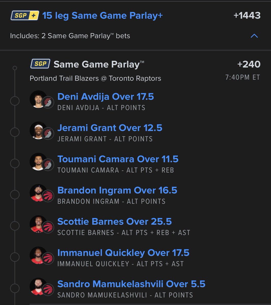 SmartStakePro's tweet photo. 🚨NBA Parlay🚨 https://t.co/KvImumD84K