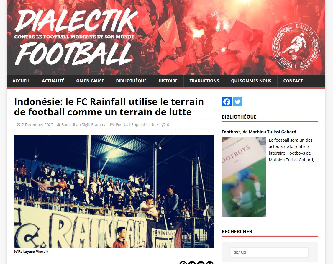 FOOTBALL CLUB RAINFALL tweet media