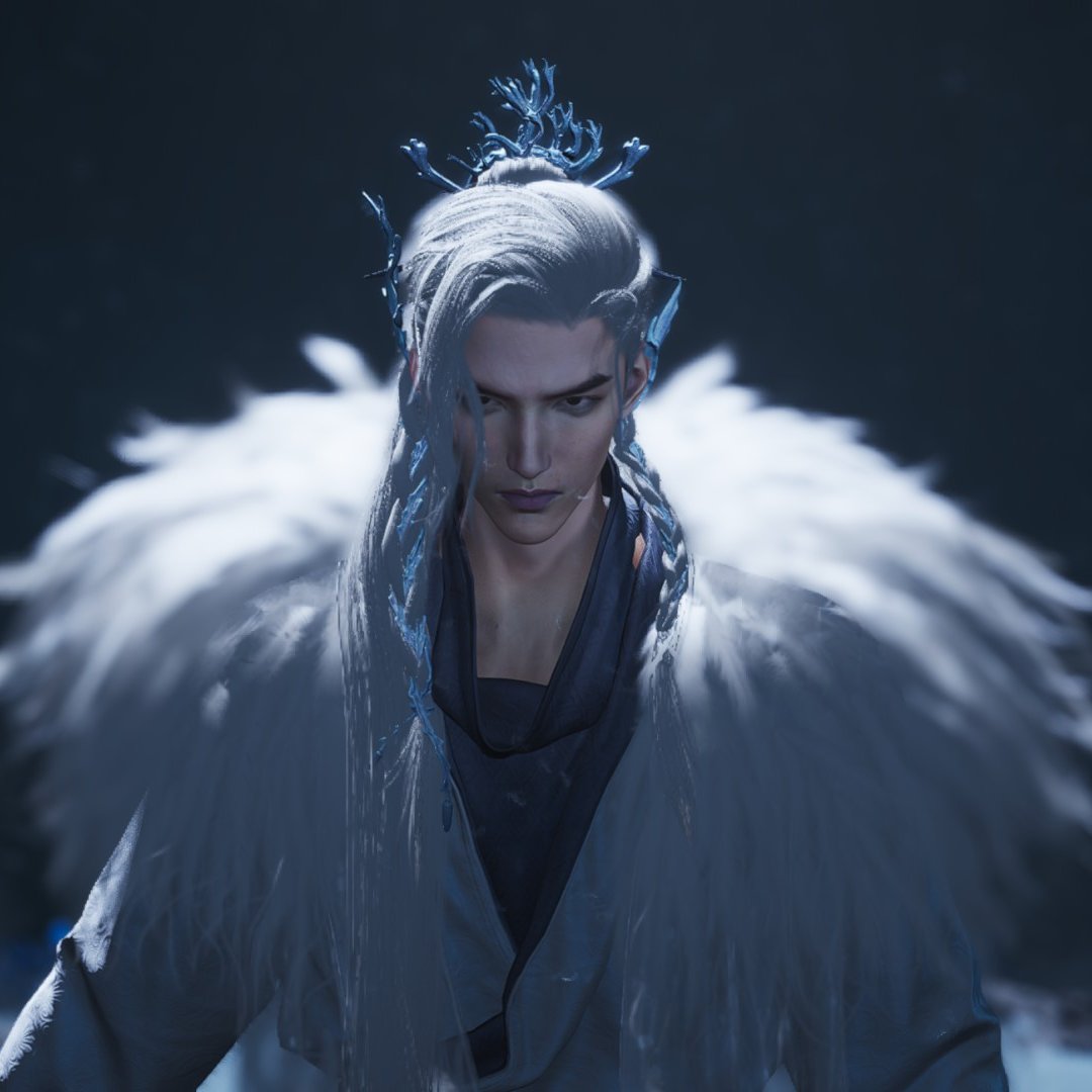 hujunseph's tweet image. Fun fact which I&apos;m not sure if other players caught on, but Zheng E&apos;s model shares Shen Yilun&apos;s face

This is because Zheng E had the Water Lady change his face into Syl&apos;s so he could pretend to be Master of Grain ( •̀ ω •́ )y