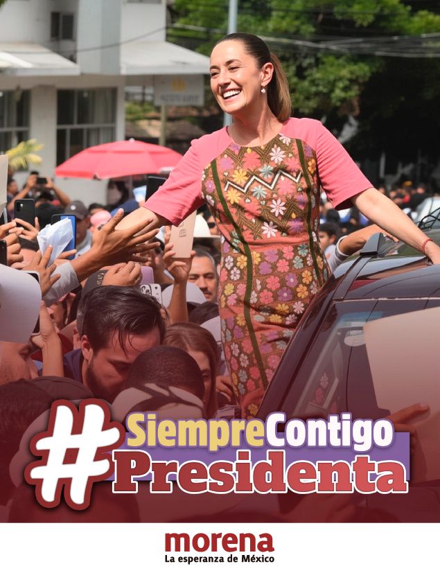 Es un honor caminar #SiempreContigoPresidenta <a href="/Claudiashein/">Claudia Sheinbaum Pardo</a>♥️✨

#ClaudiaPresidenta #LaTransformaciónAvanza