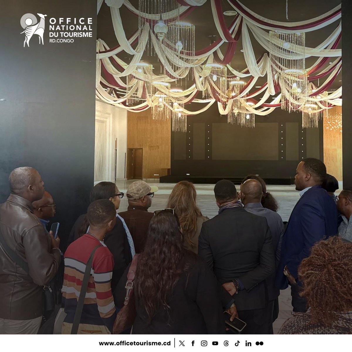 CongoRdtourism's tweet photo. Le ministre du Tourisme Didier Mazenga a inspecté le site du Léopard Business Village à Rabat. Aux côtés de son autorité de tutelle, l’ONT s’active pour promouvoir la destination RDC pendant la CAN Maroc 2025. 

#rdc #ont #tourisme #can2025 #MarocGate https://t.co/dthjapwSvb
