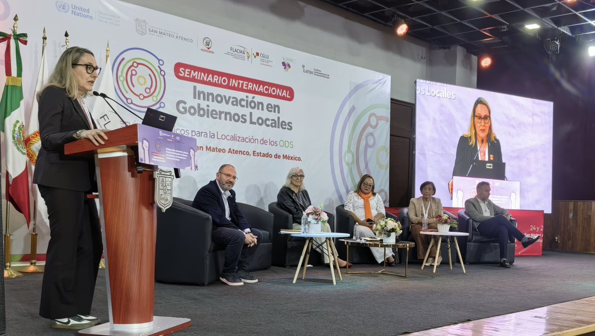✔️ #SeminarioInnovación celebramos la Sesión 4: <Plan de Acción para Innovar y Transformar Gobiernos Locales>

Coordinan <a href="/crislagier/">Dr. Cristina A. Rodriguez-Acosta</a>🇺🇸 de <a href="/UNDESA/">UN DESA</a> y <a href="/RitaGrandinetti/">Rita Grandinetti</a>🇦🇷 de <a href="/UNRoficial/">UNR</a>; son panelistas Amparo Custodio🇩🇴, Alcaldesa de La Vega, y Yecenia Martínez🇵🇦, Alcaldesa de Pesé