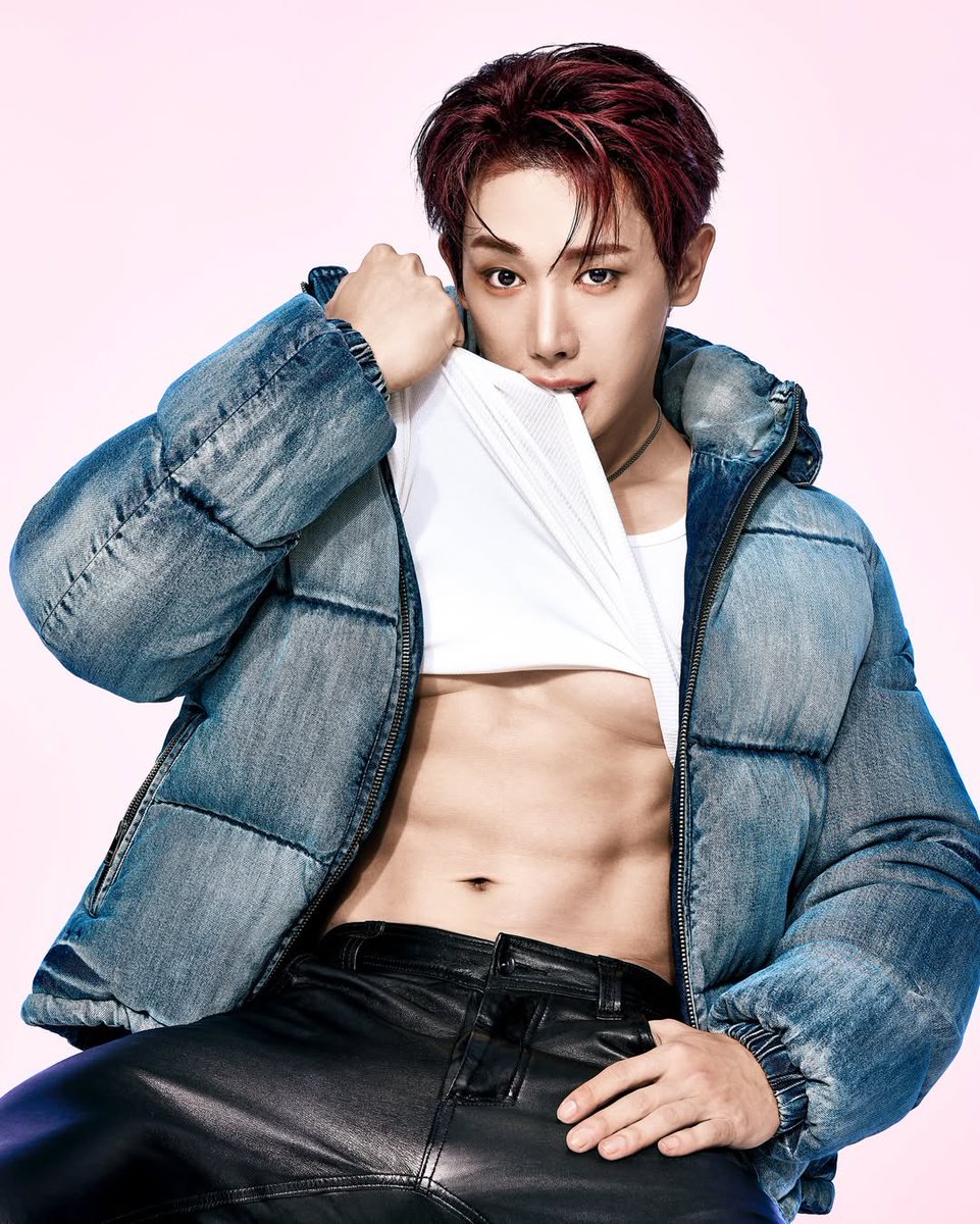 WonhoPopBase's tweet photo. Wonho @official__wonho looks ineffably cute and sexy in different concepts for LADY GUNN 

#원호 #WONHO https://t.co/0B5yRpriFn