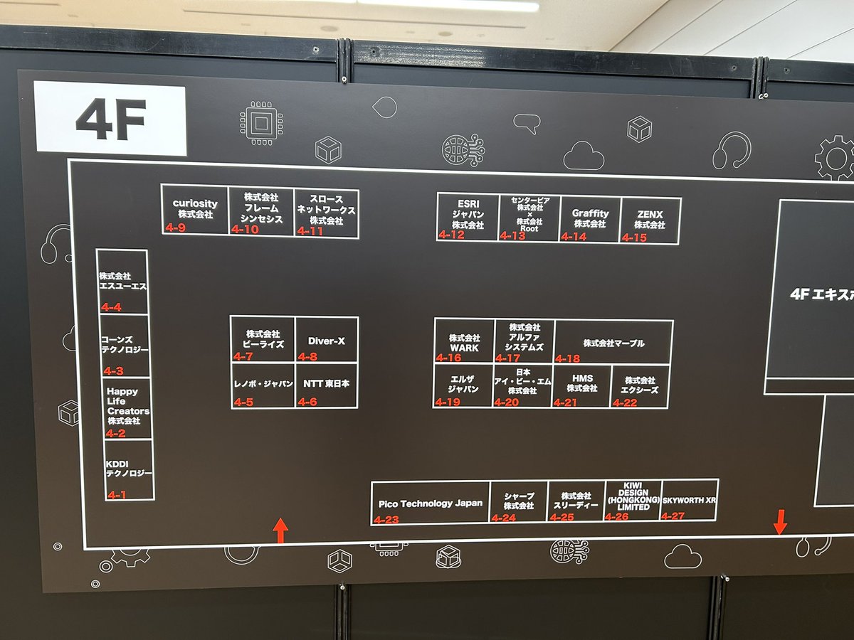本日も4Fでお待ちしております！！
よろしくお願いします🫡
#XRKaigi2025
#HMS株式会社