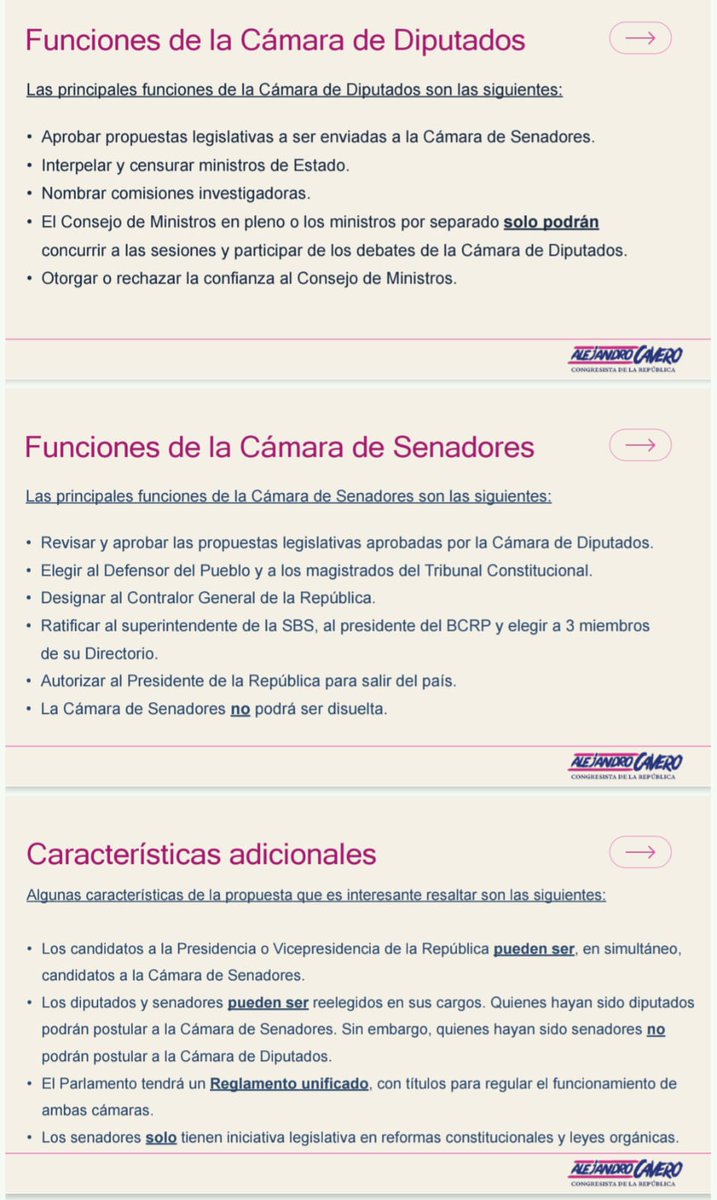 Creo que la bicameralidad no hará mucha diferencia, no hay mayor requisito que tener DNI y mas de 35 años, que hasta los analfabetos pueden aprobar leyes. Sino pregunten a <a href="/chabelitacongre/">Isabel Cortez</a>