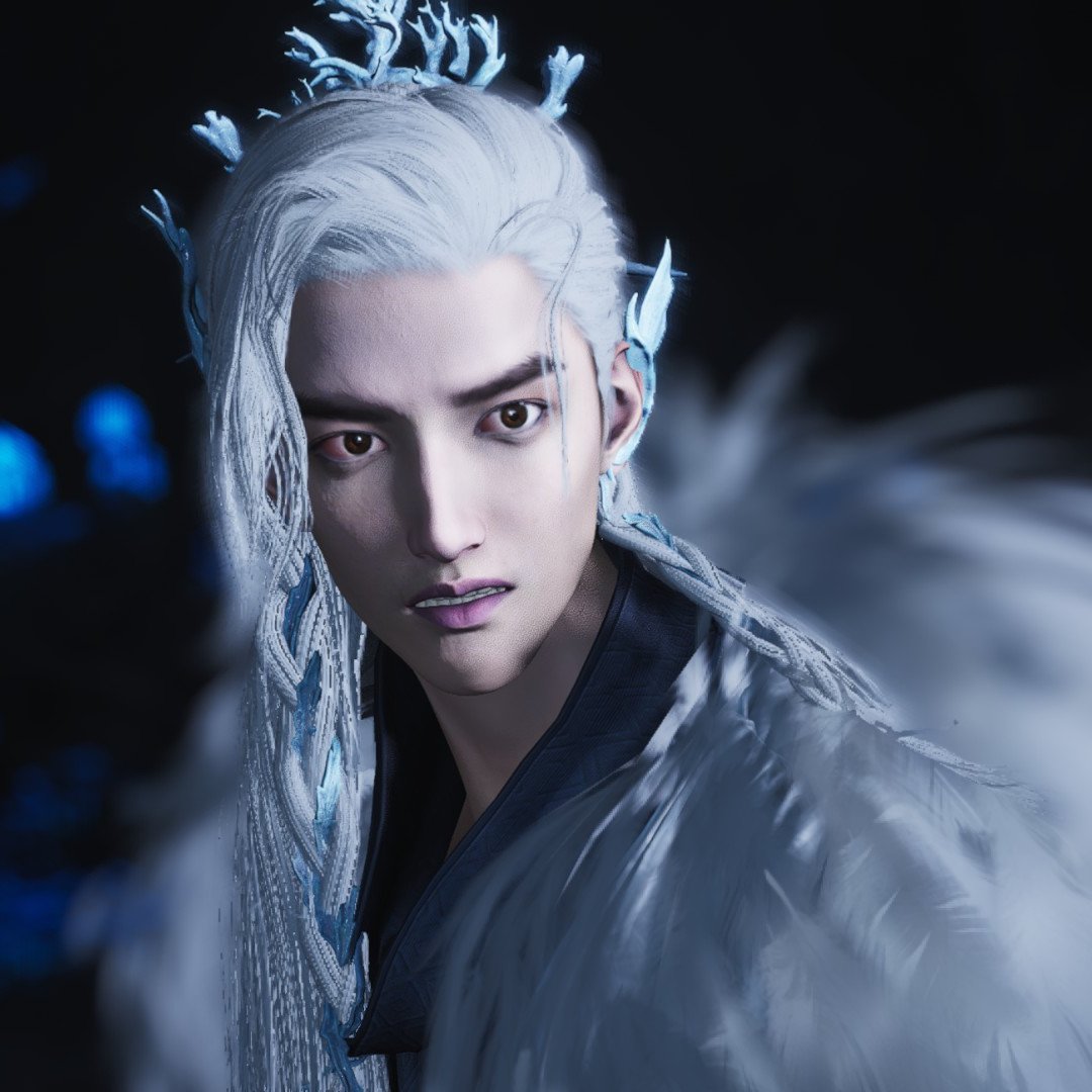 hujunseph's tweet image. Fun fact which I&apos;m not sure if other players caught on, but Zheng E&apos;s model shares Shen Yilun&apos;s face

This is because Zheng E had the Water Lady change his face into Syl&apos;s so he could pretend to be Master of Grain ( •̀ ω •́ )y