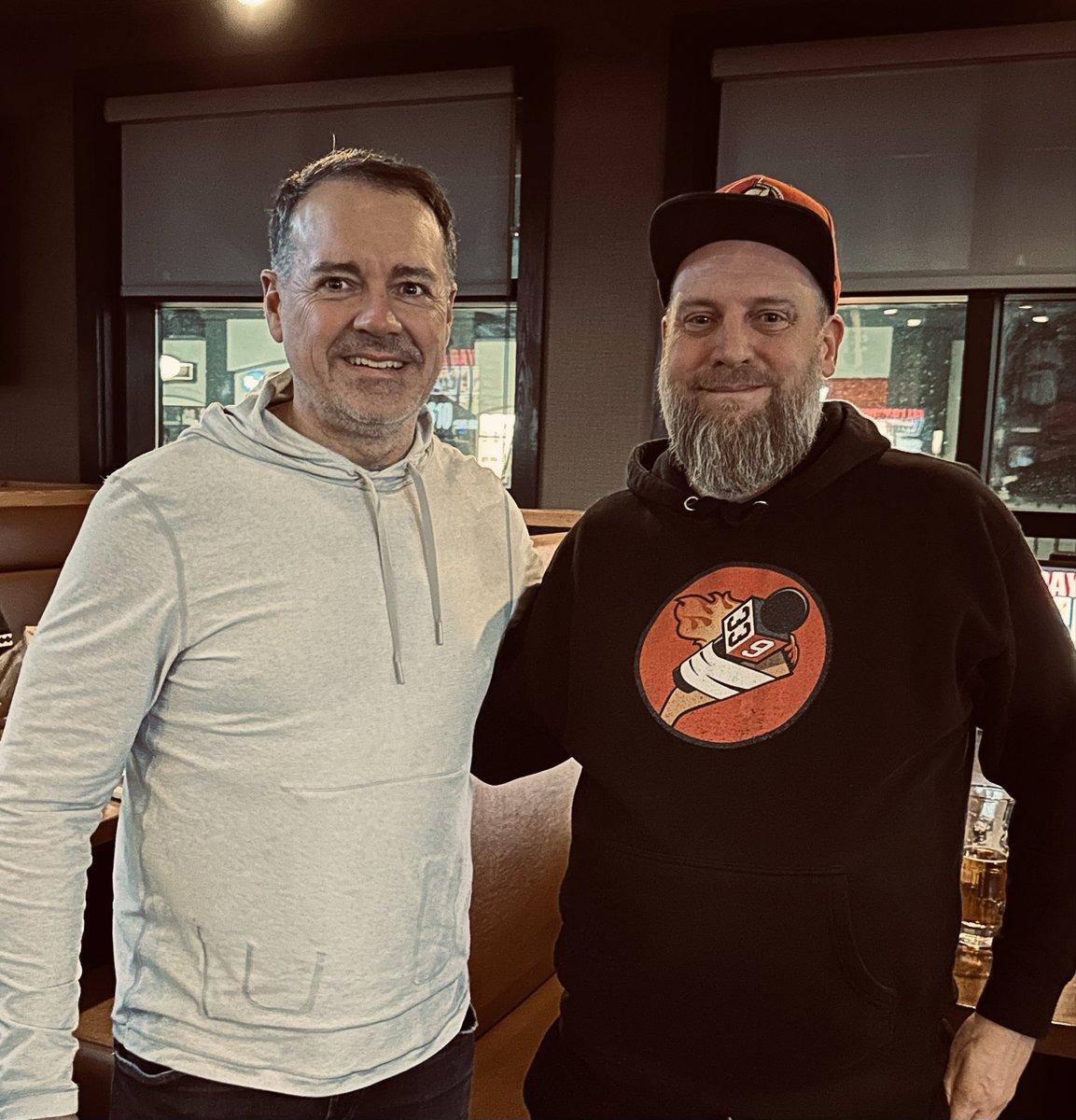 chrispyguy's tweet photo. Great time tonight at the @ComingInHotSens podcast / talk show :) at @SJOrleans 

Was a pleasure to rep Kingston and meet @localpodcaster @jasonyork33 and @GraemeNichols https://t.co/DXkTsc4GZw