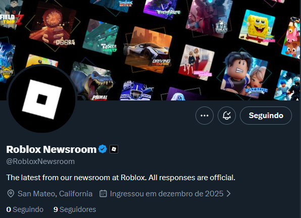 Roblox_RTC_BR's tweet image. O Roblox criou uma conta de notícias de Roblox, já verificada e afiliada a conta do Roblox! 🤯

@RobloxNewsroom