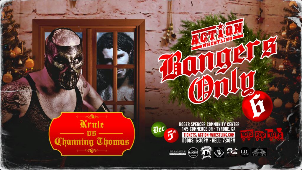 MATCH ANNOUNCEMENT 

This Friday night LIVE at #BANGERSONLY6, KRULE faces off with Channing Thomas!

Watch LIVE on IWTV at 730pm this Friday!