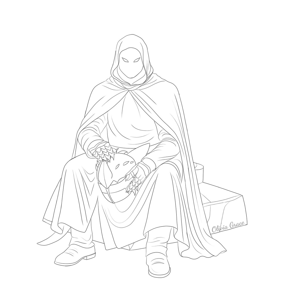 Oliviaa_96's tweet image. Hello, friends. I draw this artwork for my wonderful client, Tearez. This is their original character, which I illustrated based on the details they provided. I hope you all like it. Please share your thoughts.
#commissionwork #Fantasyart #Clientwork #lineart  #illustratordraw.