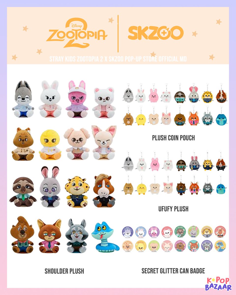 ✨𝗣𝗥𝗘-𝗢𝗥𝗗𝗘𝗥 𝗢𝗣𝗘𝗡 ✨ Stray Kids Zootopia 2 X SKZOO POP