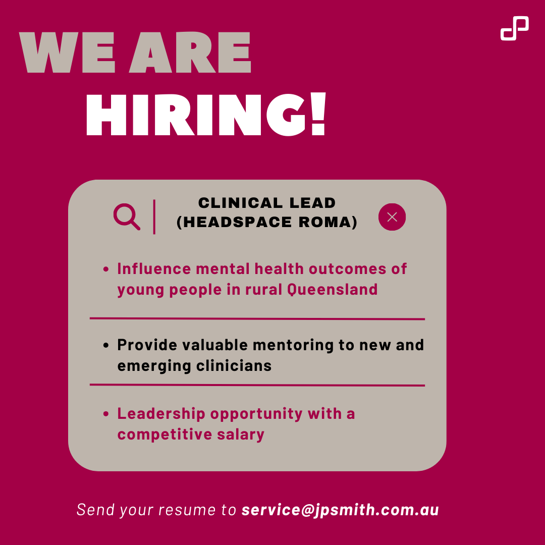 jpshr's tweet photo. Join headspace Roma as their Clinical Lead. Mentor fellow clinicians and provide vital mental health support.

https://t.co/kJp3E8vu1i

#Hiring #Clinical #Lead #Roma https://t.co/nbclQLqCCD