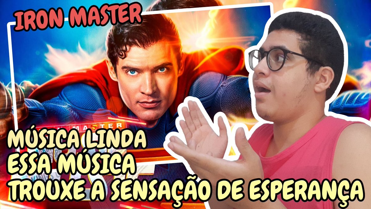 AikawaOficial's tweet image. REACT | Voar! | Superman | Iron Master
@IronMasterProd

#aikawareact #react #rapgeek #músicageek #filme #ironmaster #superman #clarkkent #superman2025